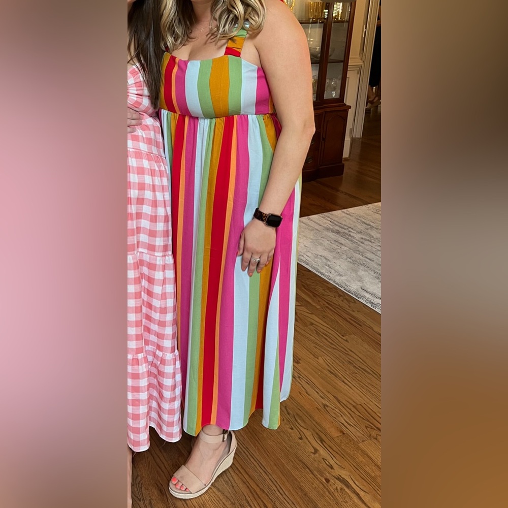 Show Me Your MuMu Striped Dress